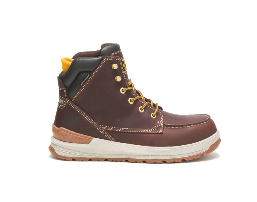 Caterpillar Men Impact Waterproof Carbon Composite Toe Work Boot Boot