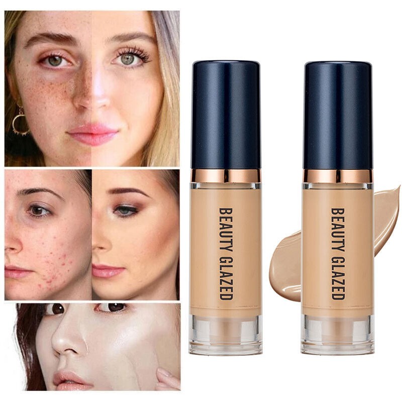 Women Whitening Concealer Base Makeup Liquid Foundation Primer Cream Matte